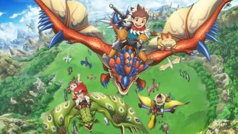 انمي مونستر هنتر ستوريز الحلقة 46 مدبلج Monster Hunter