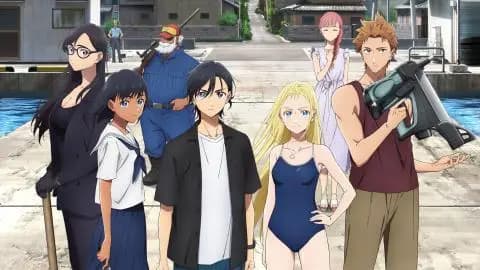 انمي سمر تايم ريندا Summertime Render الحلقة 9 مترجم
