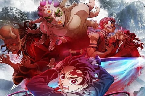 انمي قاتل الشياطين الجزء الثالث الحلقة 11 والاخيرة مترجم للعربية Kimetsu no Yaiba